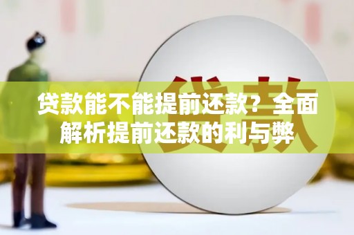 珲春贷款能不能提前还款？全面解析提前还款的利与弊