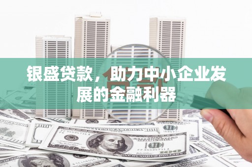 珲春银盛贷款，助力中小企业发展的金融利器