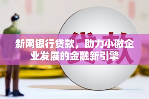 珲春新网银行贷款，助力小微企业发展的金融新引擎