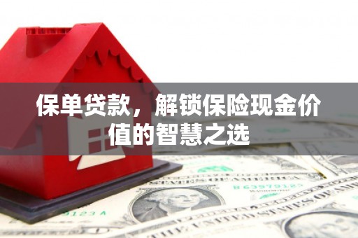 珲春保单贷款，解锁保险现金价值的智慧之选