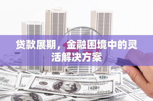 珲春贷款展期，金融困境中的灵活解决方案