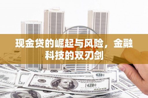 珲春现金贷的崛起与风险，金融科技的双刃剑