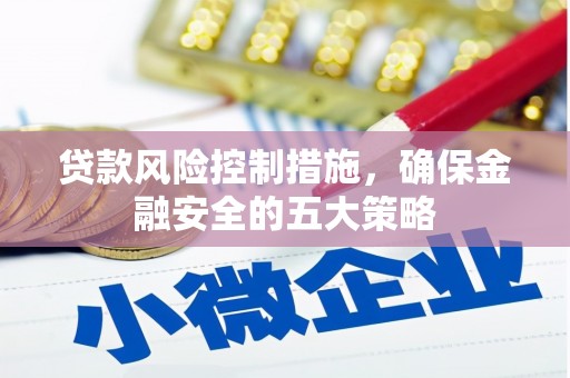 珲春贷款风险控制措施，确保金融安全的五大策略