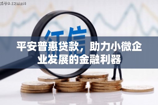 珲春平安普惠贷款，助力小微企业发展的金融利器