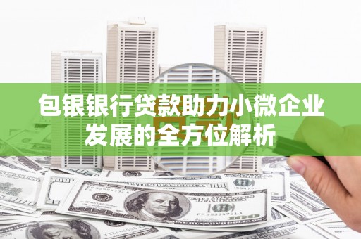 珲春包银银行贷款助力小微企业发展的全方位解析
