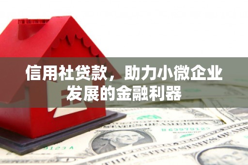 珲春信用社贷款，助力小微企业发展的金融利器