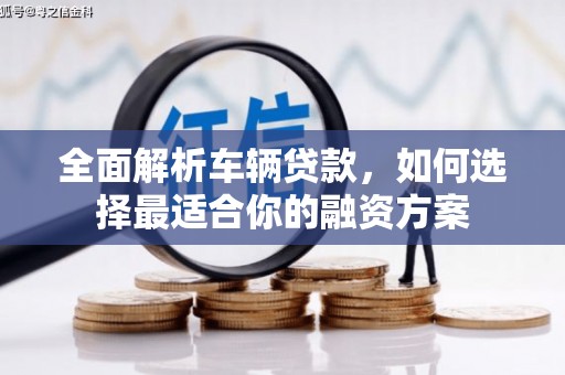 珲春全面解析车辆贷款，如何选择最适合你的融资方案